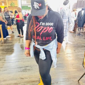 Pretty & Dope Long Sleeve Crop